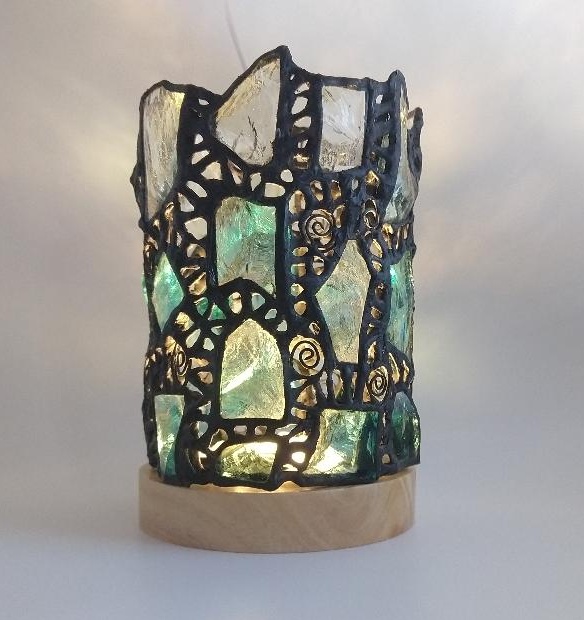 Ocean Hues Cylinder Lamp Ocean Hues Cylinder Lamp
